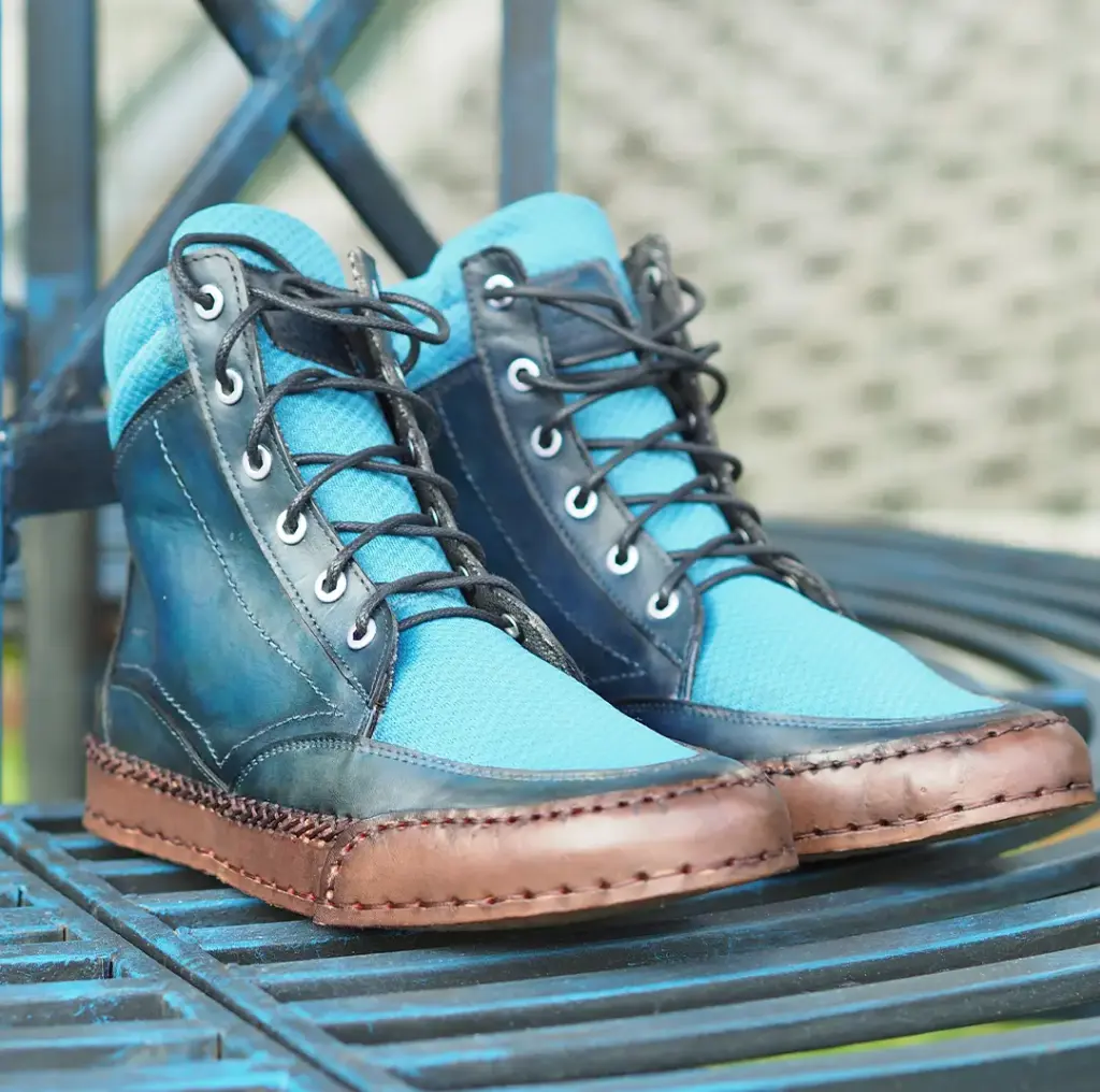 Azure Heritage High-Top - Luxury Heritage