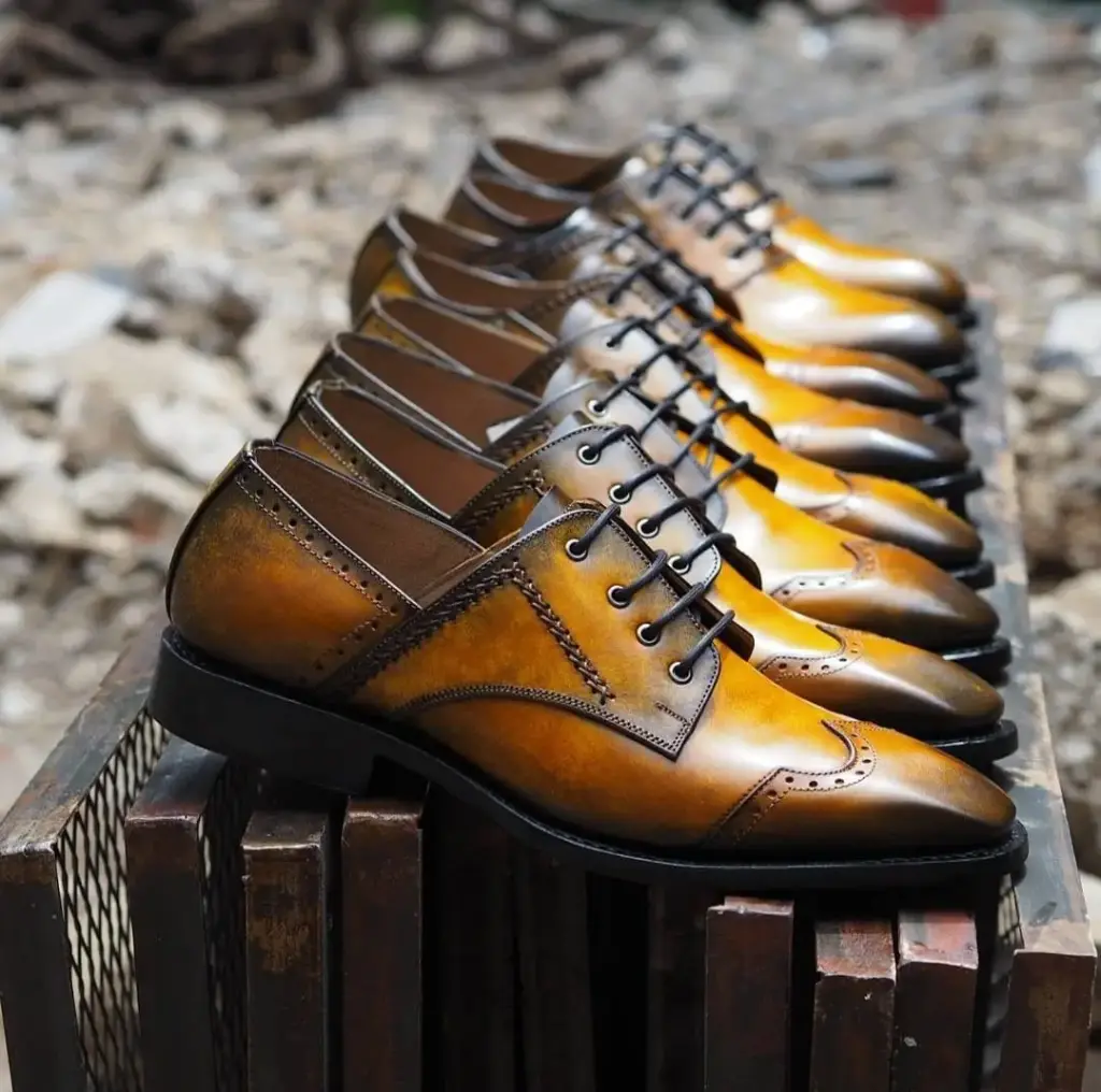 Aureum Wingtip Derby — Luxury Heritage
