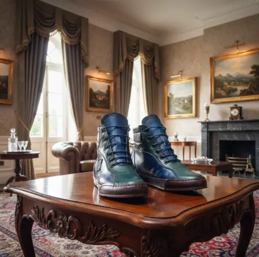 Damatch Aurora Borealis - Artisanal Gradient Boot